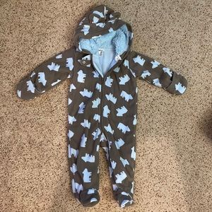 6 month Fleece bunting from Carters